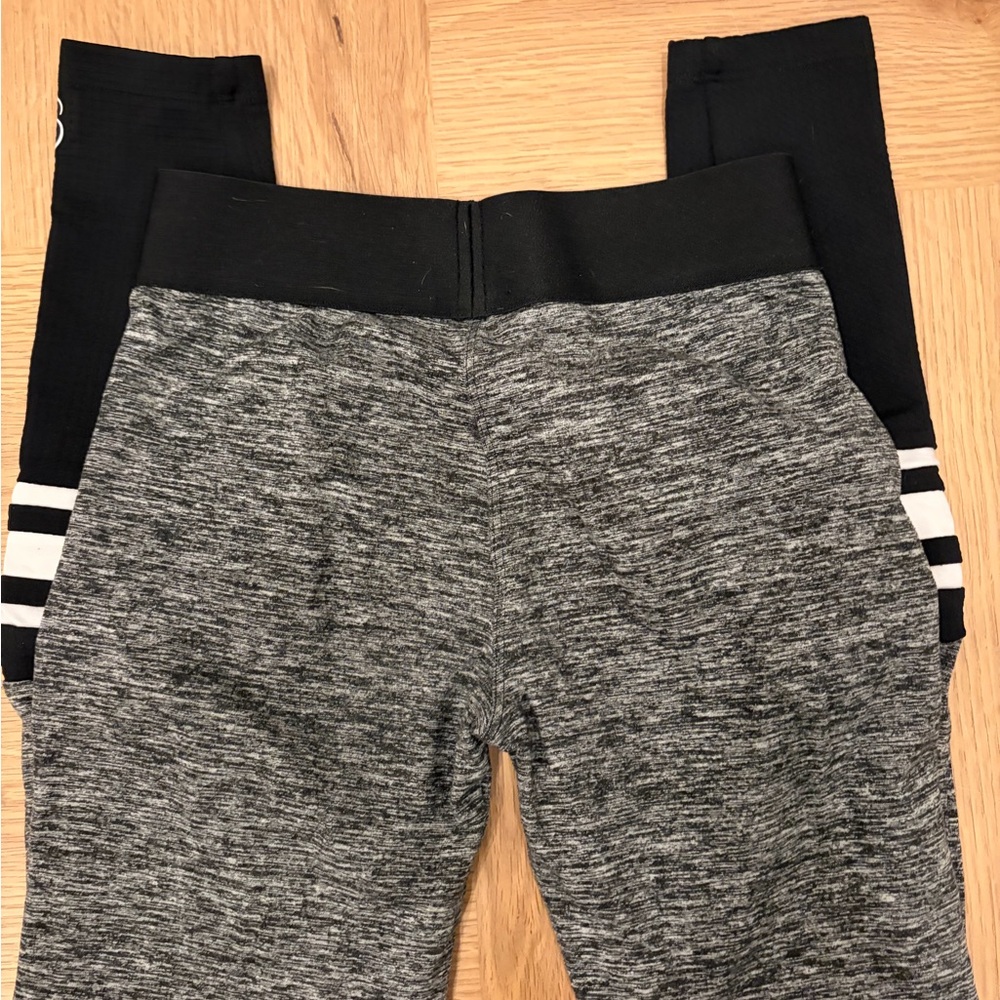 Bombshell Sportswear Charcoal and Black women Leggings
